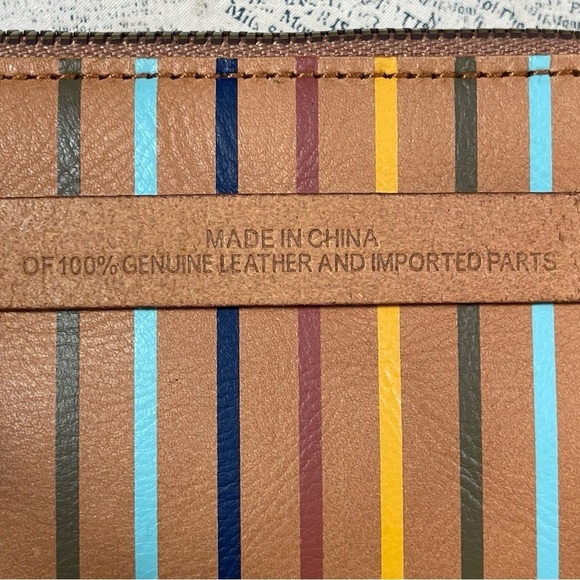 Madewell The Simple Pouch Belt Bag: Rainbow Stripe Edition - Picture 9 of 11